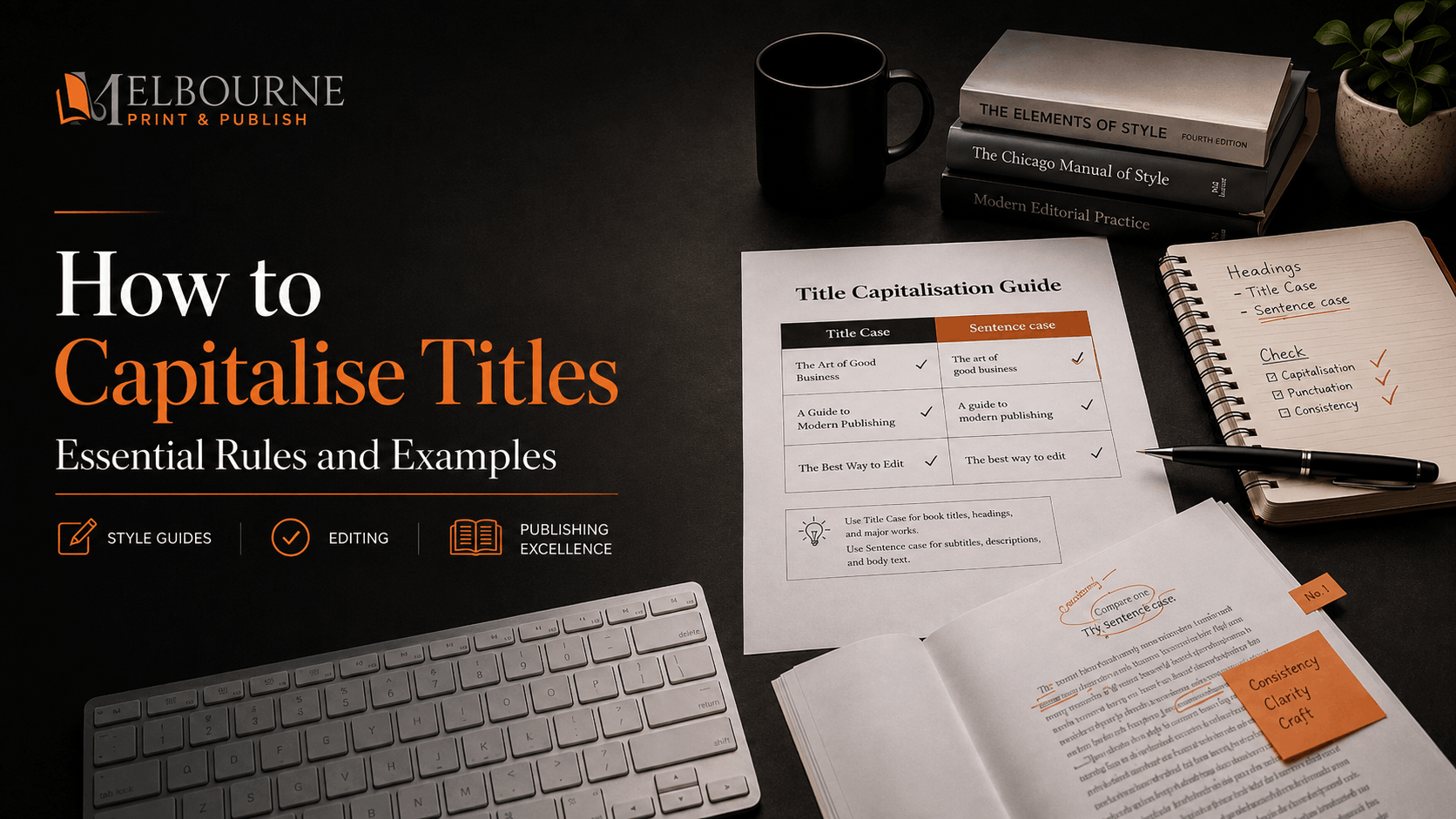 Title capitalisation rules and examples guide